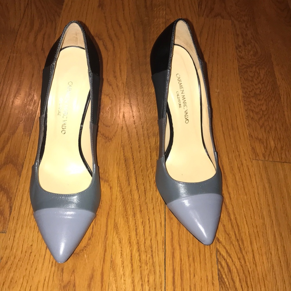 Leather Heels by Carmen Marc Valvo